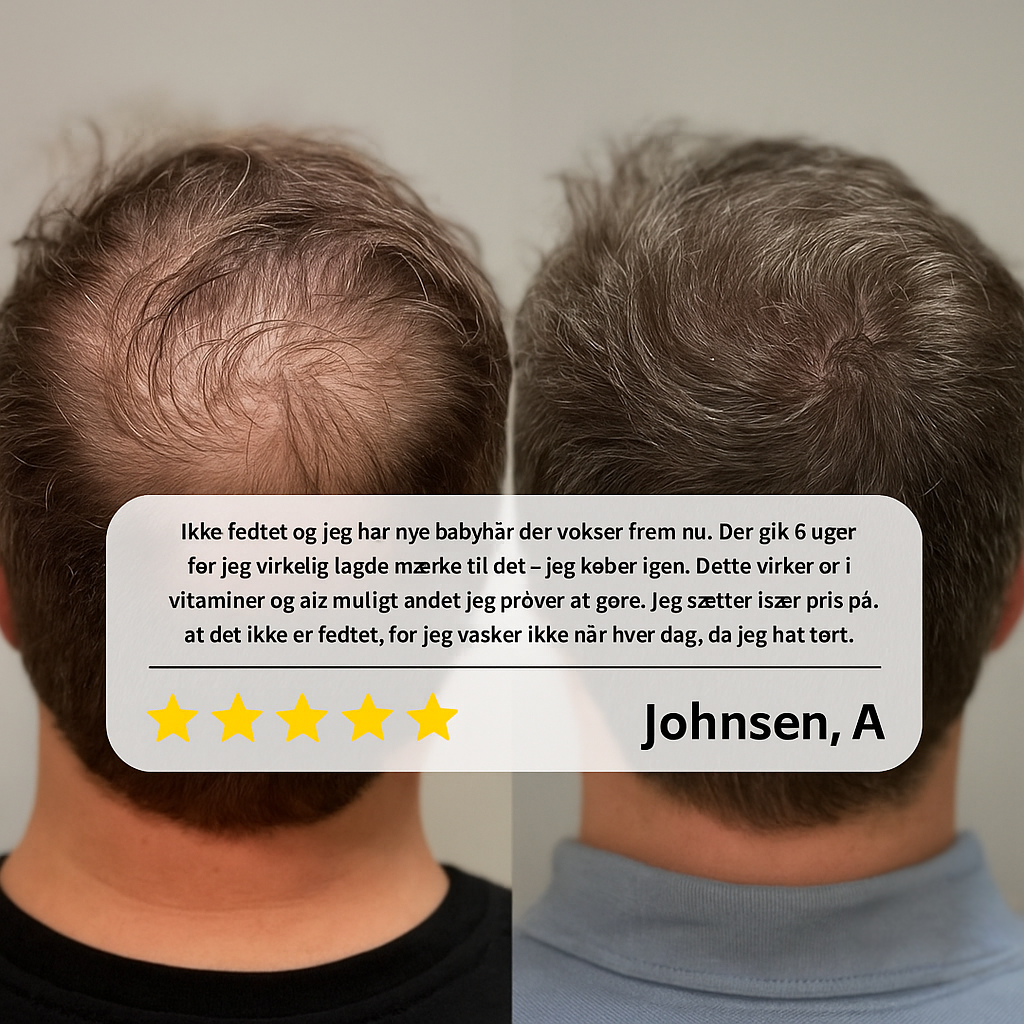 Varelinski HairRevive™ – Gendan tykkere, fyldigere hår på naturlig vis