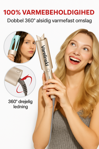 Varelinski CurlPro™ Plus – Nemme krøller i salonkvalitet på få sekunder