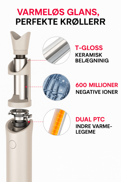 Varelinski CurlPro™ Plus – Nemme krøller i salonkvalitet på få sekunder