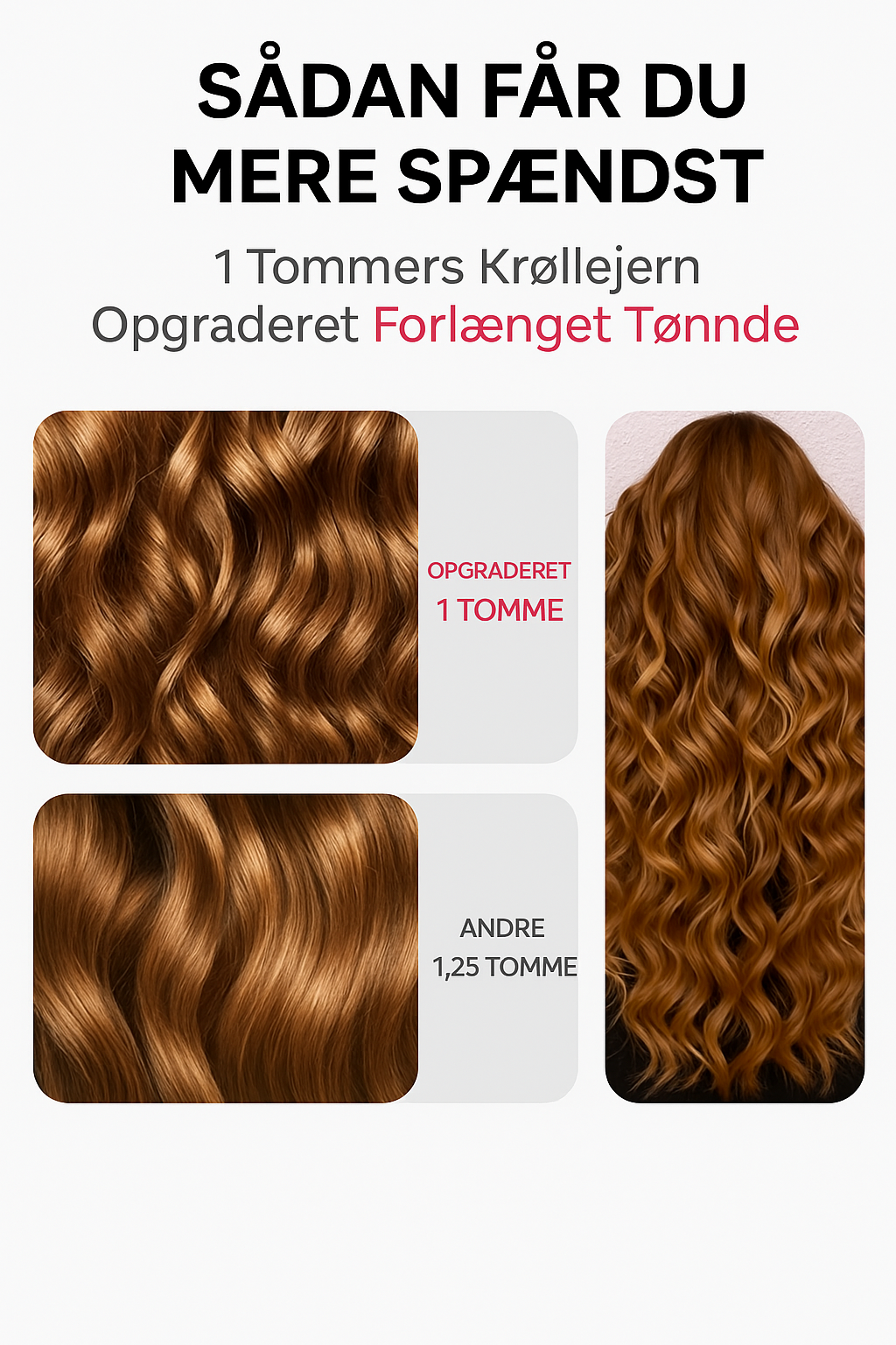 Varelinski CurlPro™ Plus – Nemme krøller i salonkvalitet på få sekunder