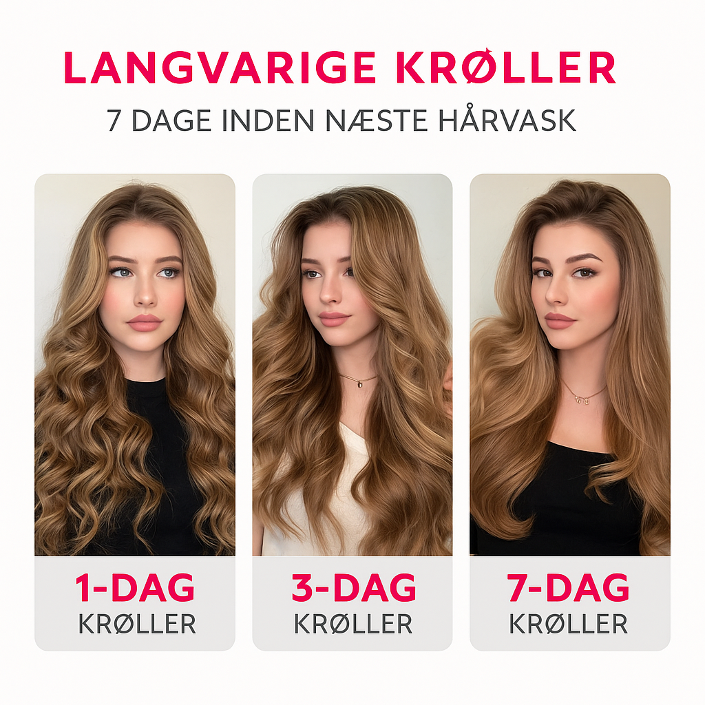 Varelinski CurlPro™ Plus – Nemme krøller i salonkvalitet på få sekunder